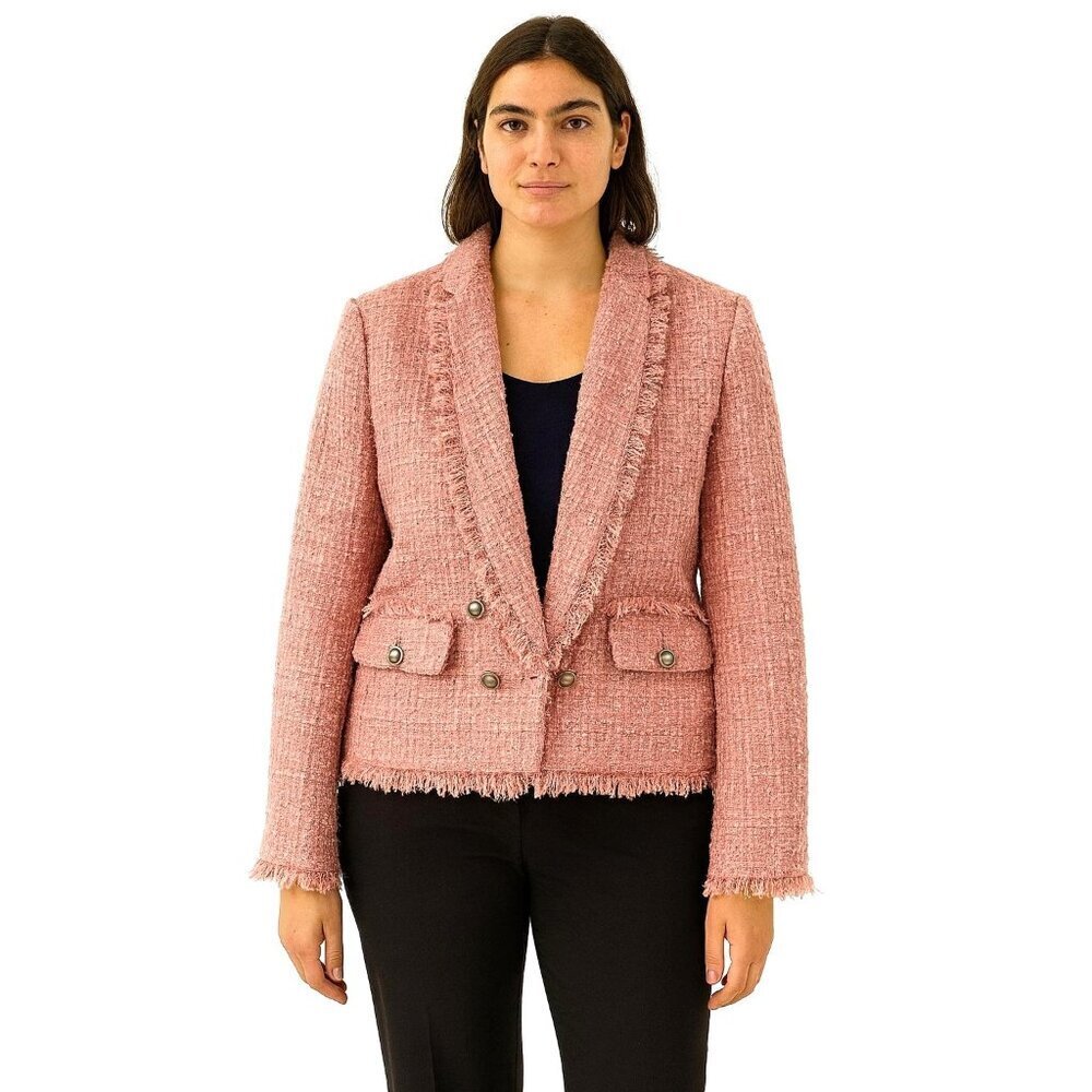 NWT Express Dusty Rose Tweed Jacket
